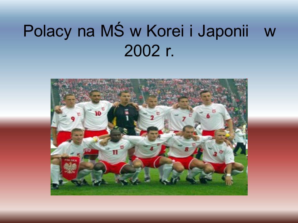 Polacy na MŚ w Korei i Japonii w 2002 r.