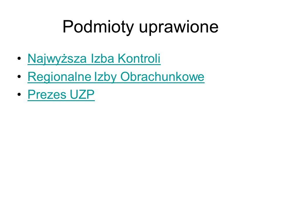 KONTROLA UDZIELANIA ZAMÓWIEŃ PUBLICZNYCH W POLSCE - Ppt Pobierz