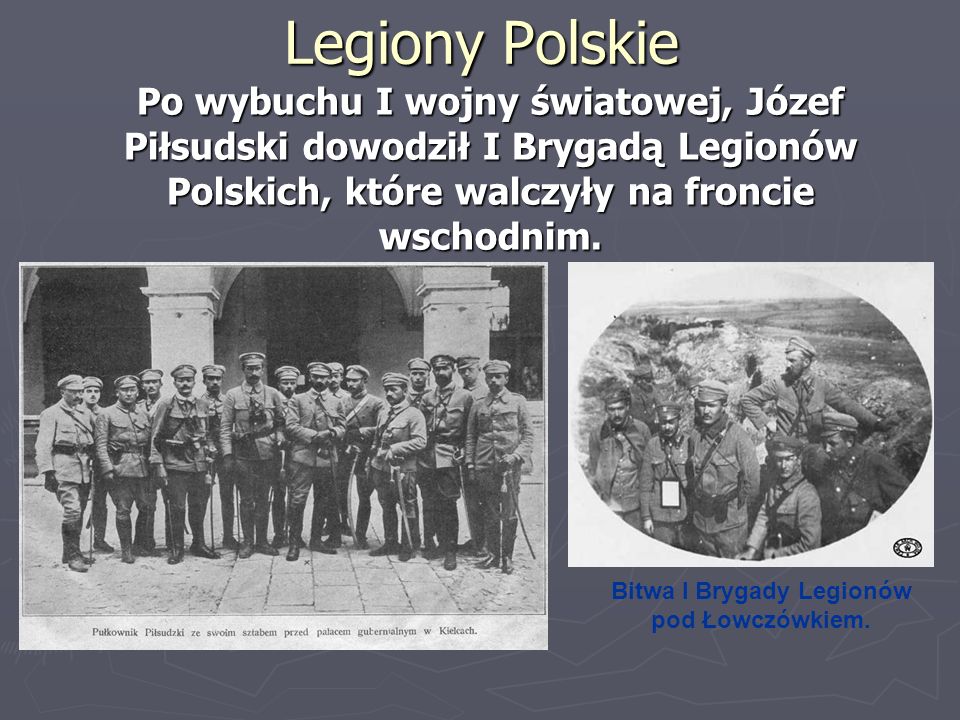 Bitwa I Brygady Legionów pod Łowczówkiem.