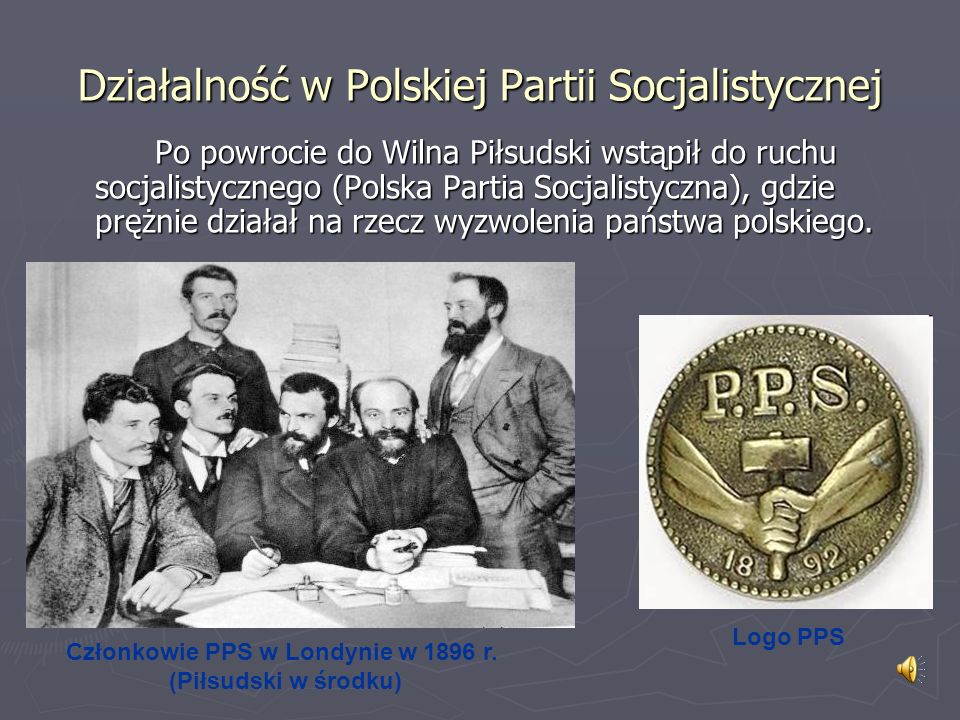 Działalność w Polskiej Partii Socjalistycznej