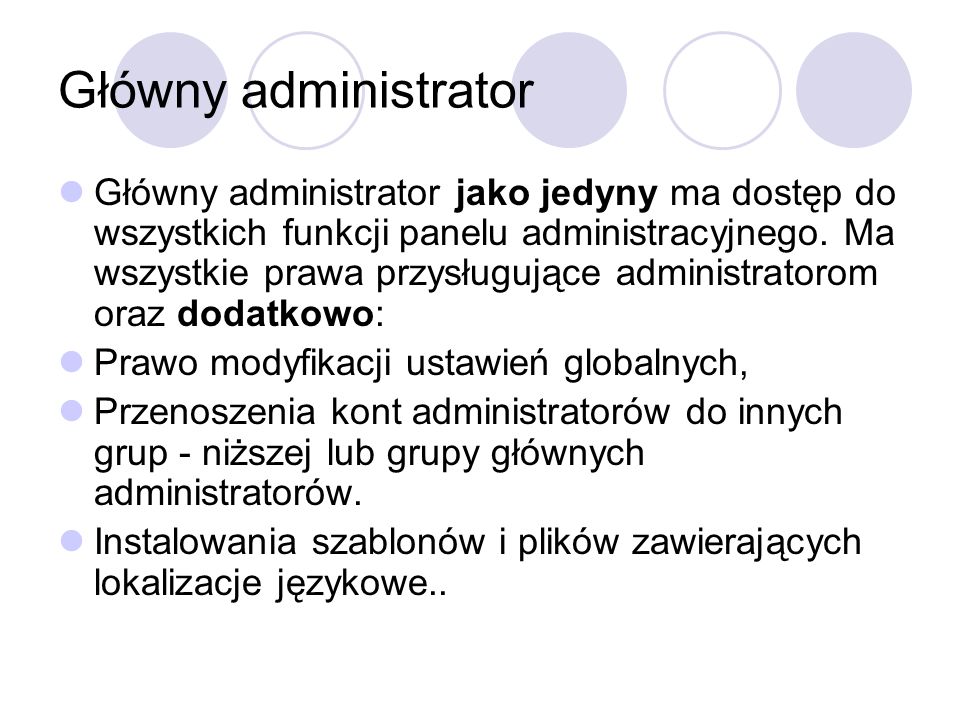 Główny administrator