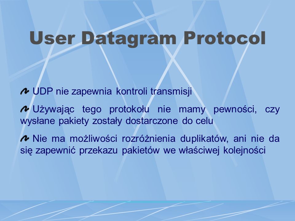 User Datagram Protocol