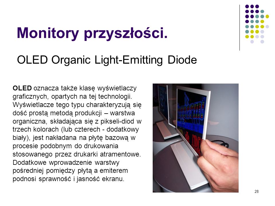 Monitory przyszłości. OLED Organic Light-Emitting Diode