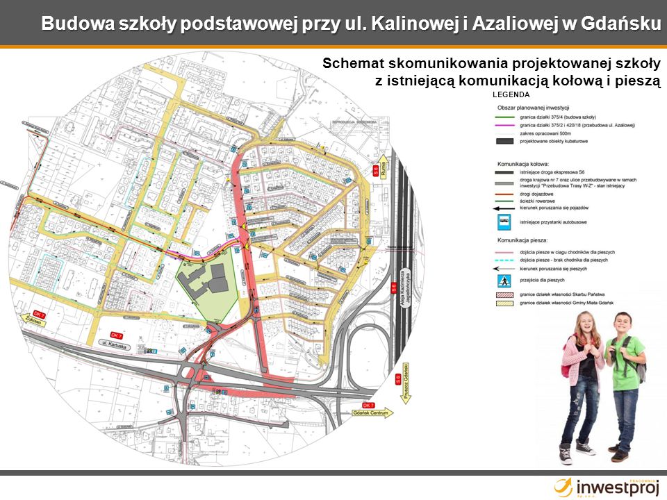 Budowa szkoły podstawowej przy ul. Kalinowej i Azaliowej w Gdańsku