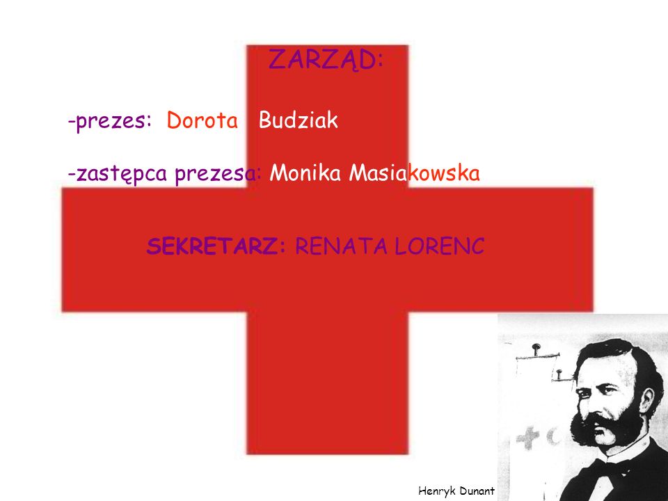 ZARZĄD: -prezes: Dorota Budziak -zastępca prezesa: Monika Masiakowska