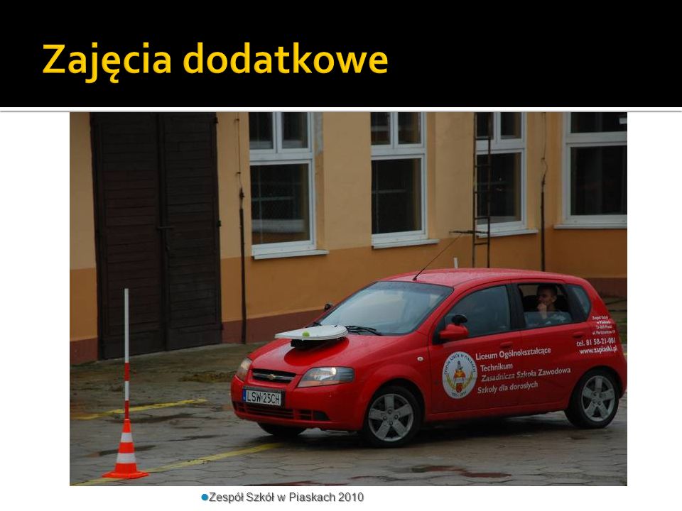 Zajęcia dodatkowe Zespół Szkół w Piaskach 2010