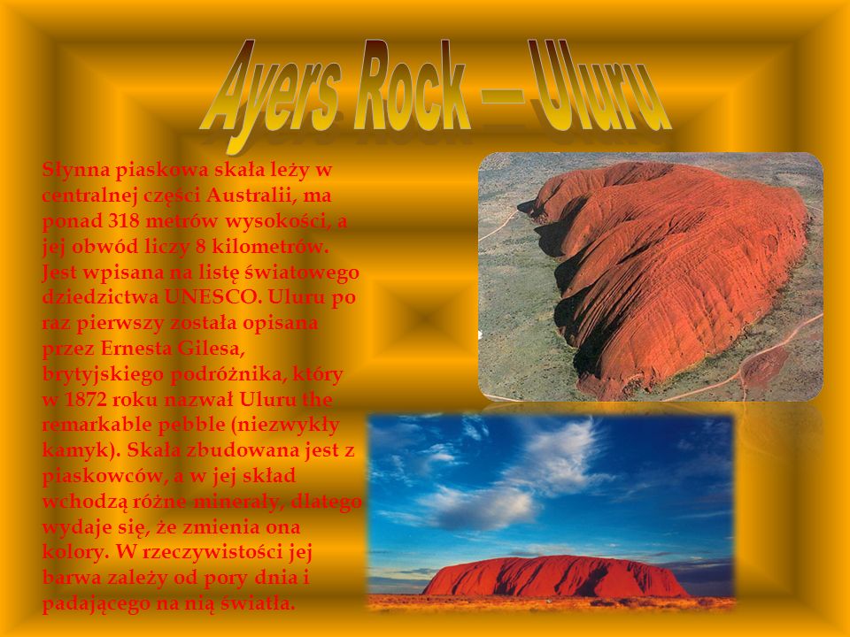 Ayers Rock — Uluru