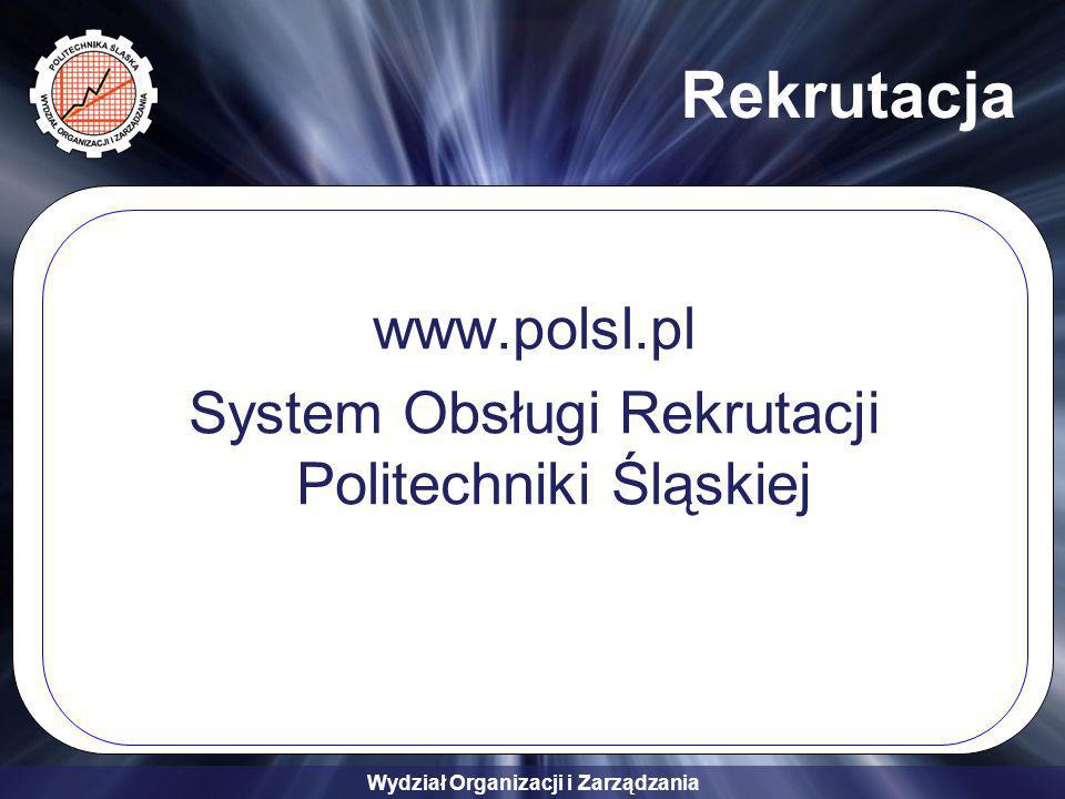 System Obsługi Rekrutacji Politechniki Śląskiej
