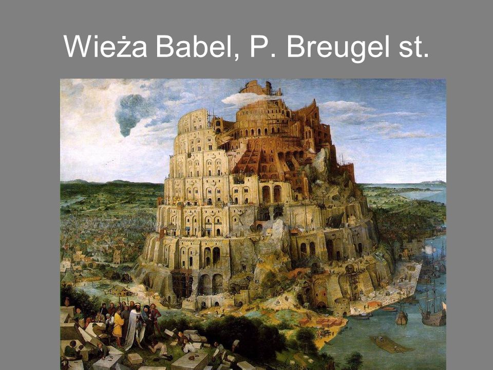Wieża Babel, P. Breugel st.