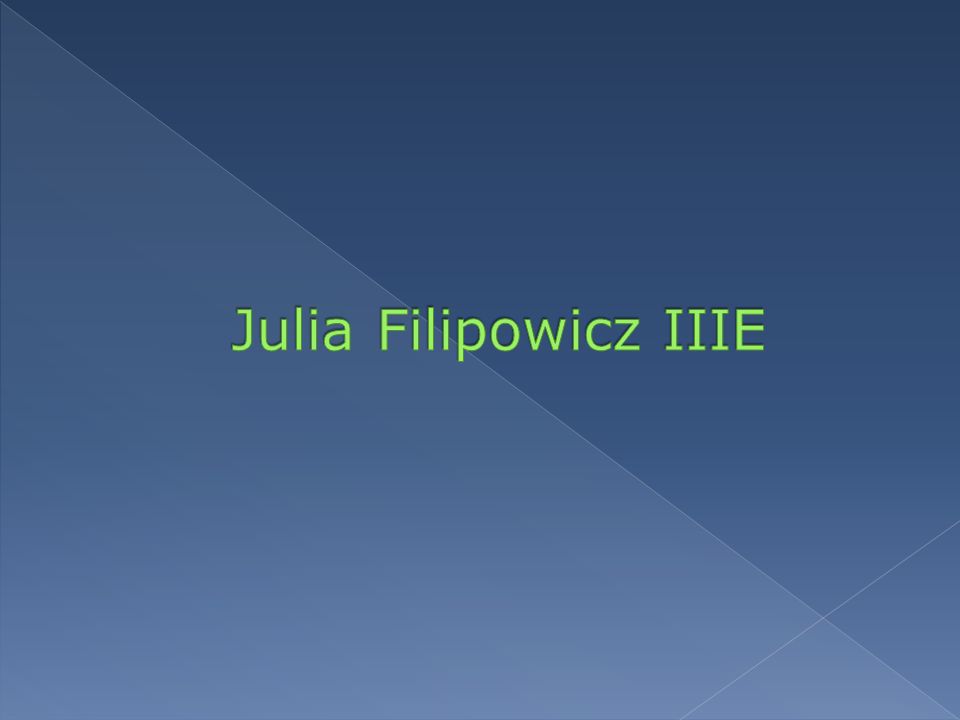 Julia Filipowicz IIIE