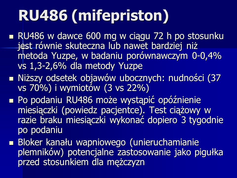 RU486 (mifepriston)