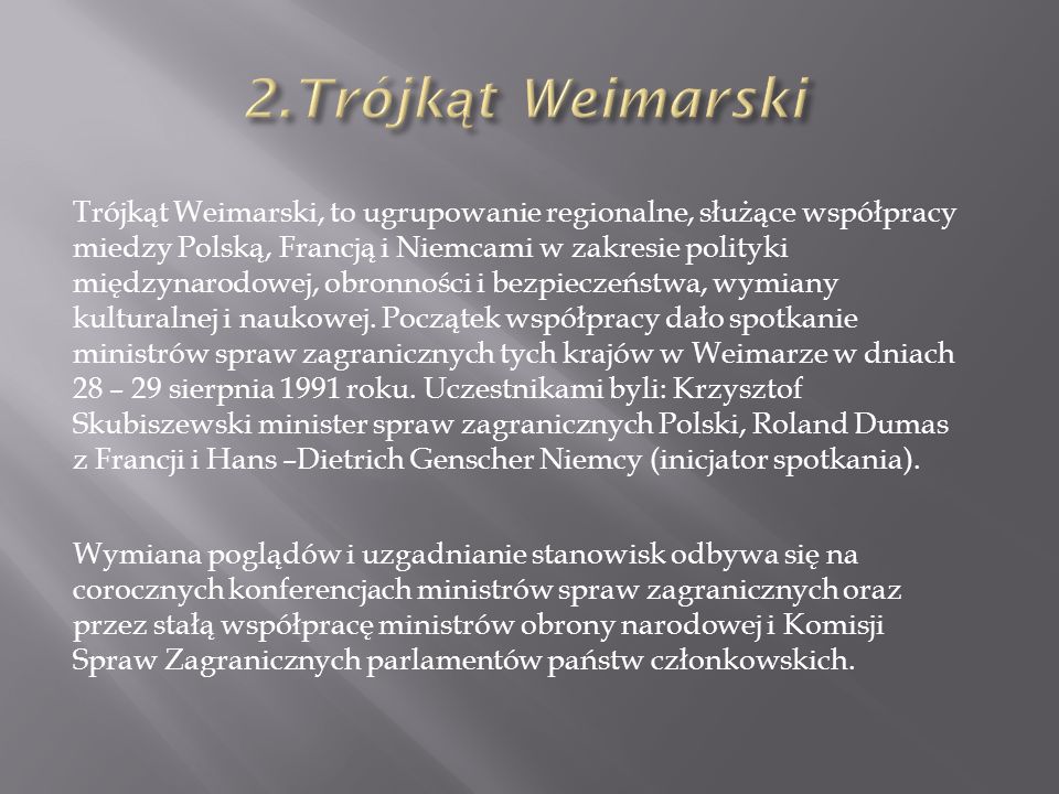 2.Trójkąt Weimarski
