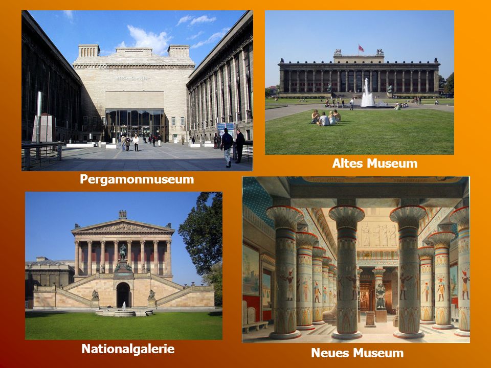Altes Museum Pergamonmuseum Nationalgalerie Neues Museum