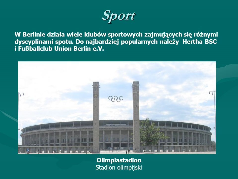 Olimpiastadion Stadion olimpijski