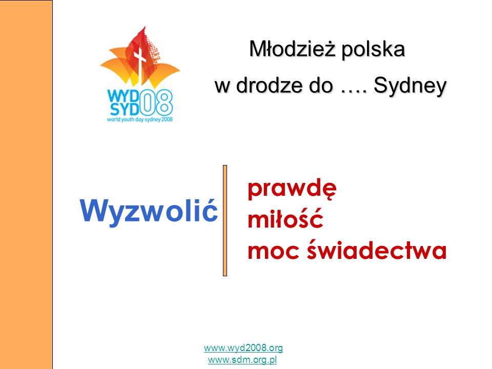 Młodzież polska w drodze do …. Sydney