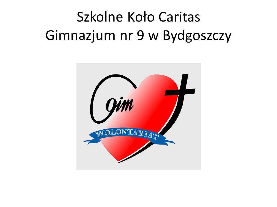 Szkolne Koło Caritas Gimnazjum nr 9 w Bydgoszczy