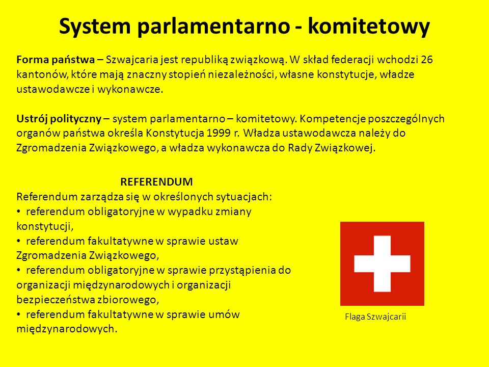System parlamentarno - komitetowy