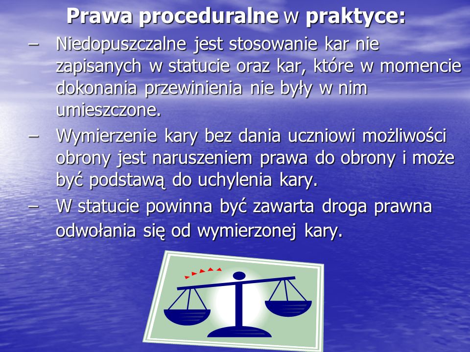 Prawa proceduralne w praktyce: