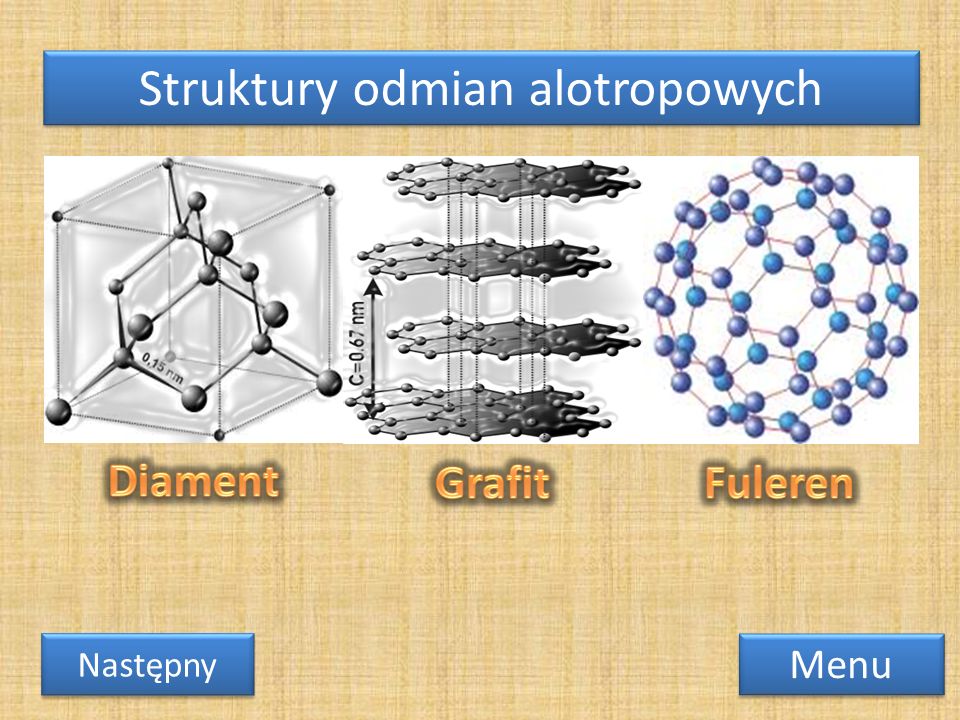 Struktury odmian alotropowych