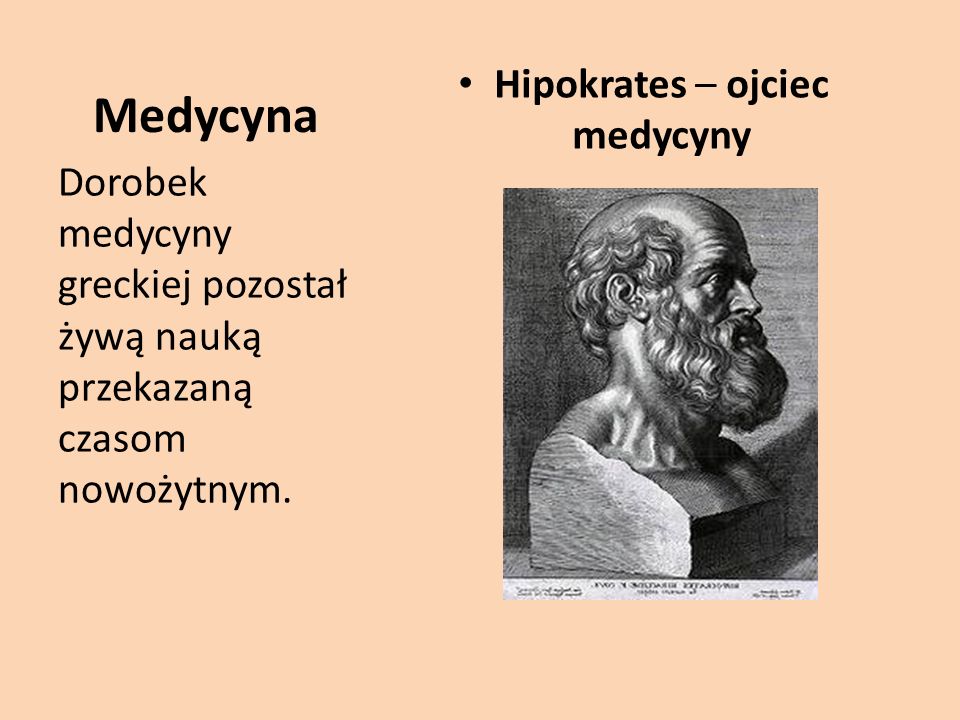 Hipokrates – ojciec medycyny