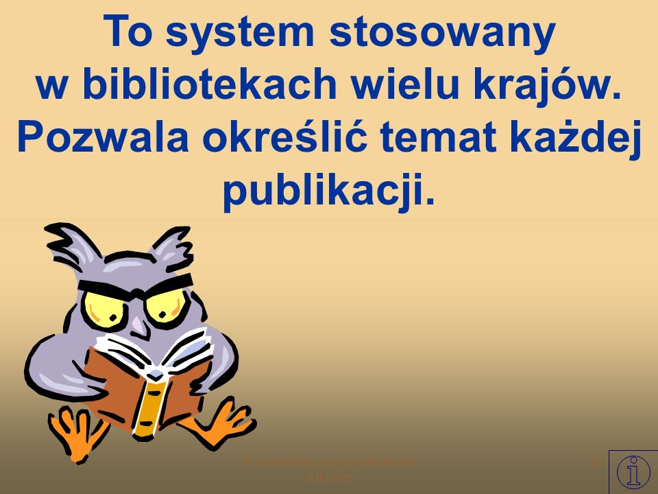 Warsztat Informacyjny Biblioteki Szkolnej