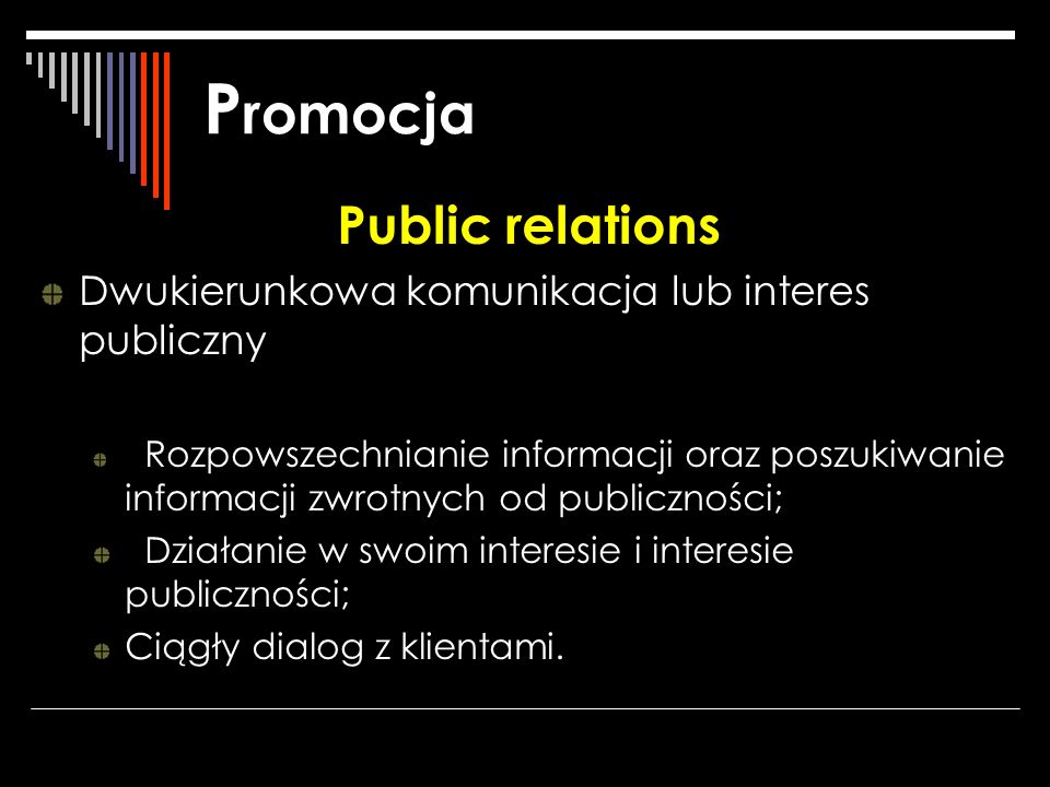 Promocja Public relations