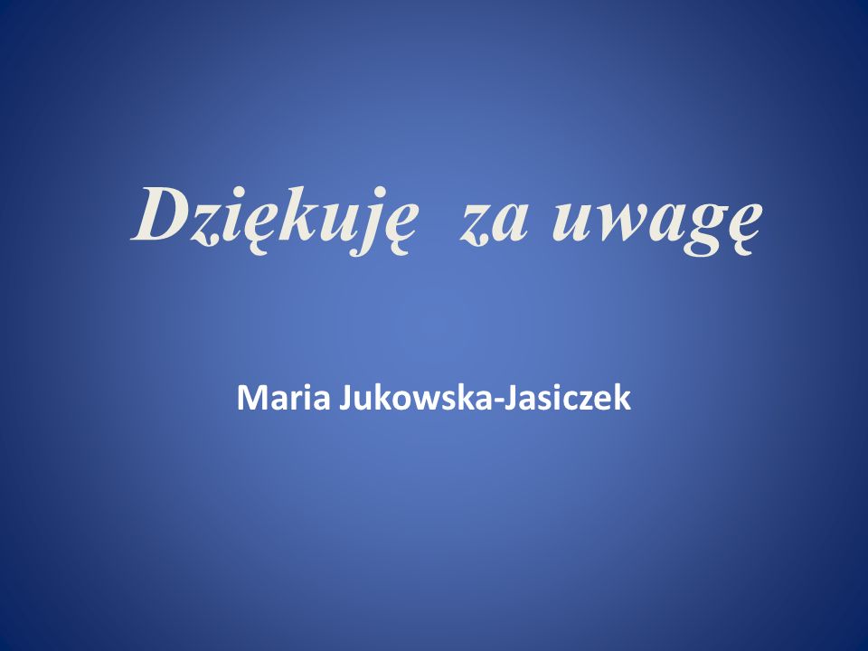 Maria Jukowska-Jasiczek