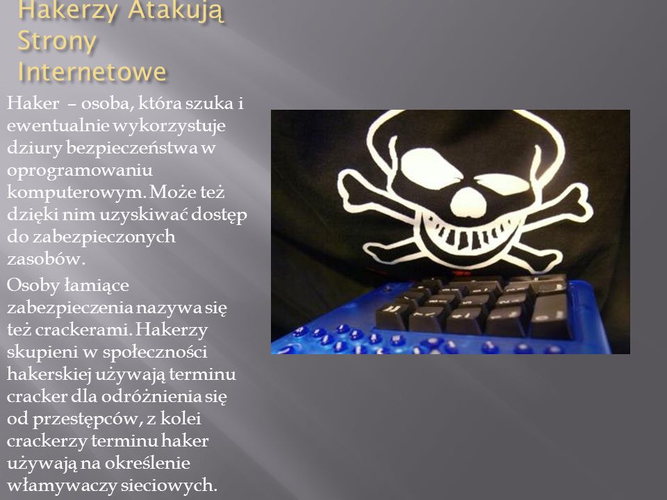 Hakerzy Atakują Strony Internetowe
