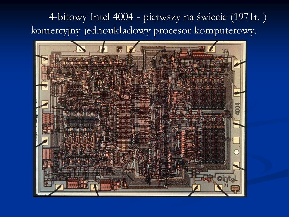 4-bitowy Intel pierwszy na świecie (1971r