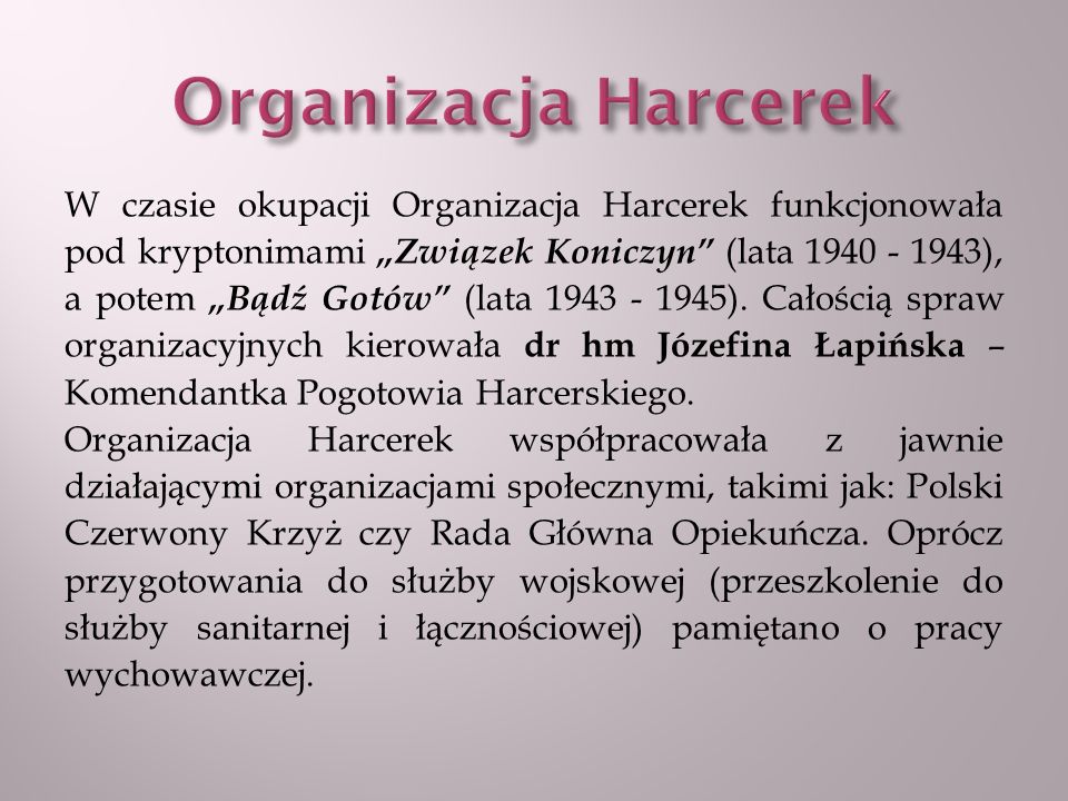 Organizacja Harcerek