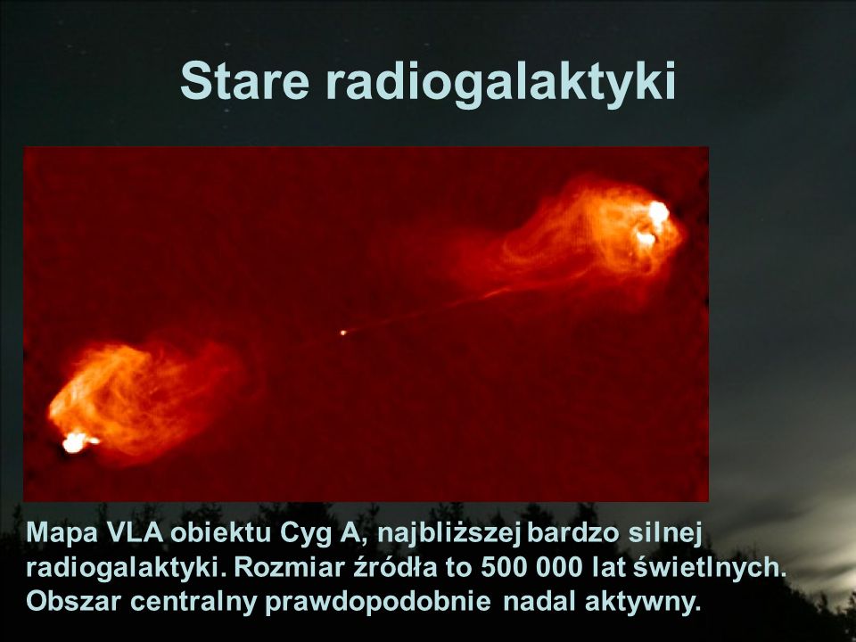 Stare radiogalaktyki