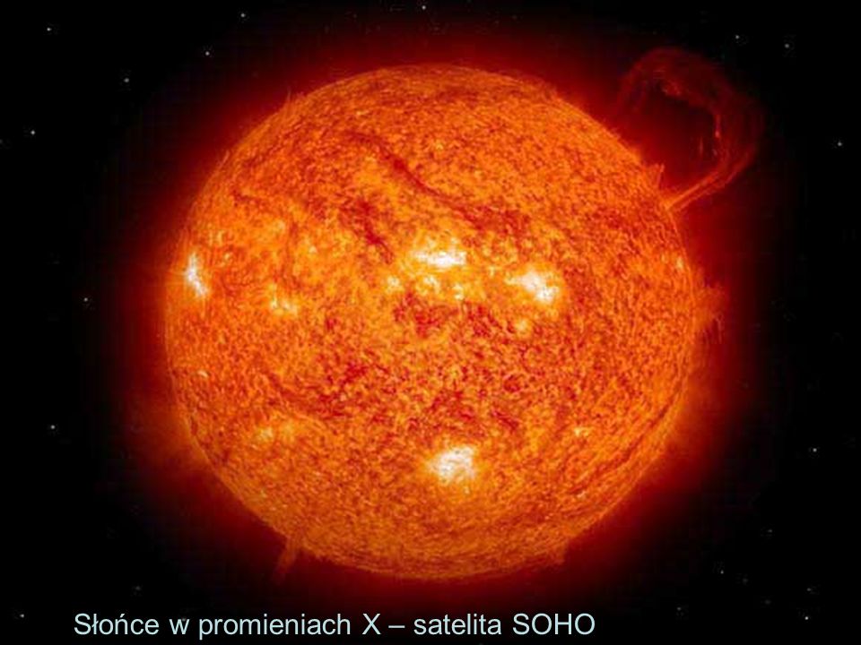 Słońce – korona i wiatr Słońce w promieniach X – satelita SOHO