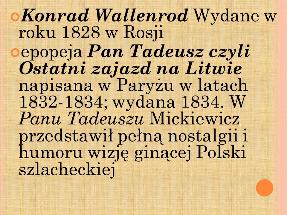 Konrad Wallenrod Wydane w roku 1828 w Rosji
