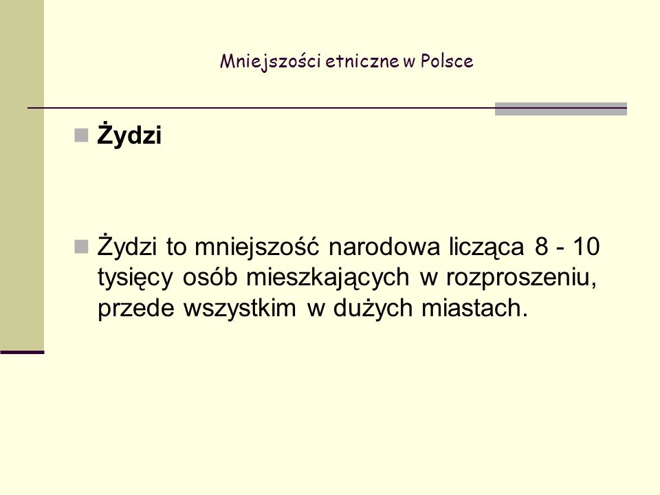 Mniejszości etniczne w Polsce
