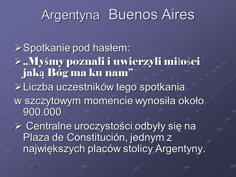 Argentyna Buenos Aires
