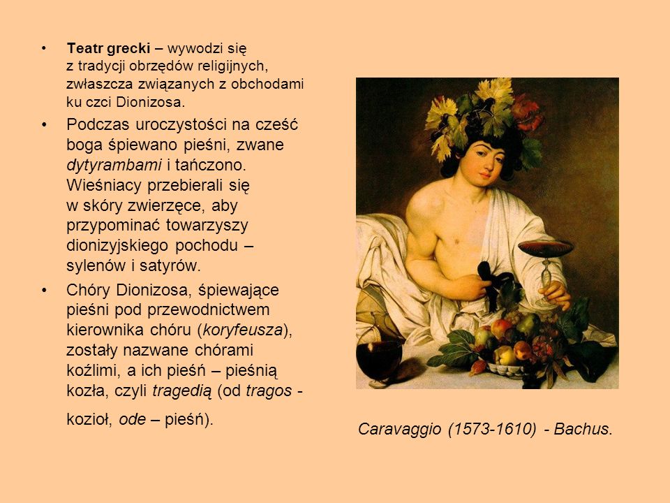 Caravaggio ( ) - Bachus.