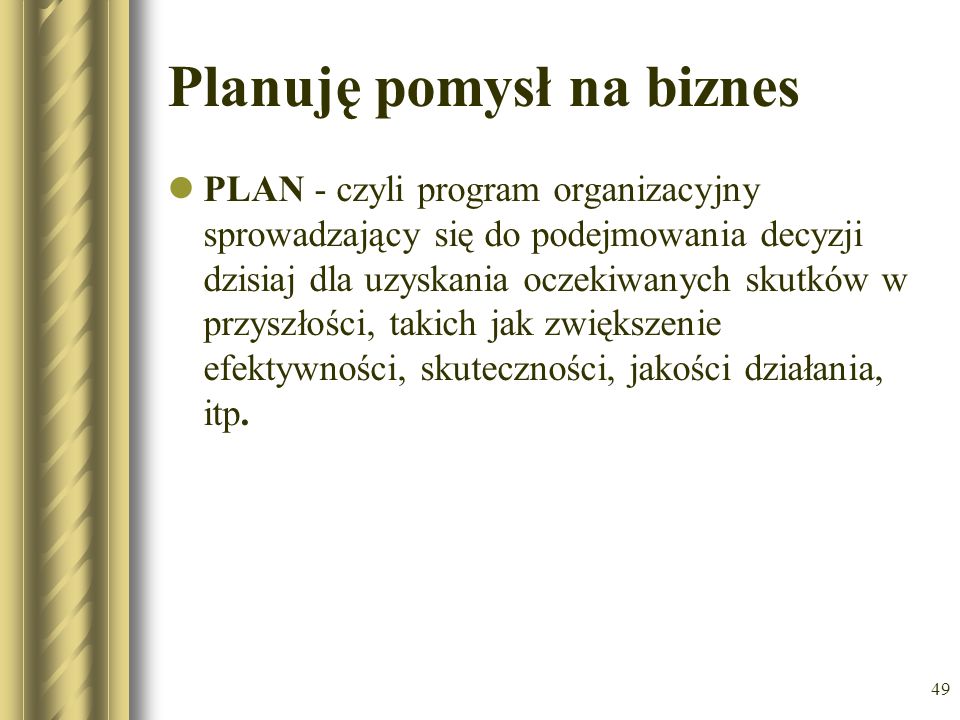 Przedsiębiorczość Akademicka – Od Pomysłu Do Realizacji - Ppt Pobierz