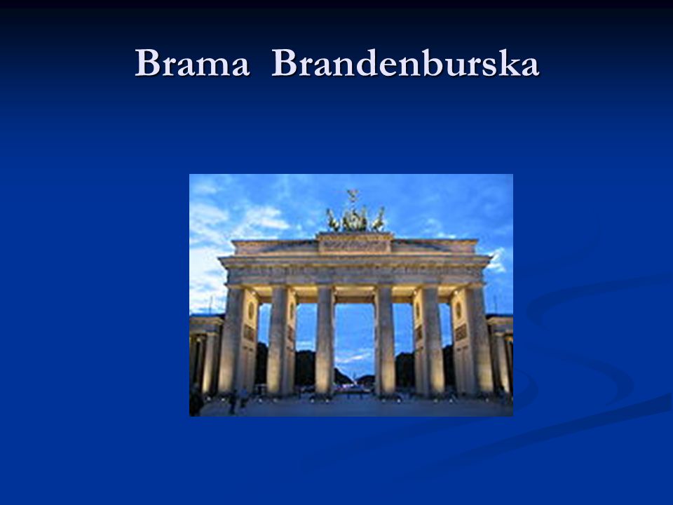 Brama Brandenburska