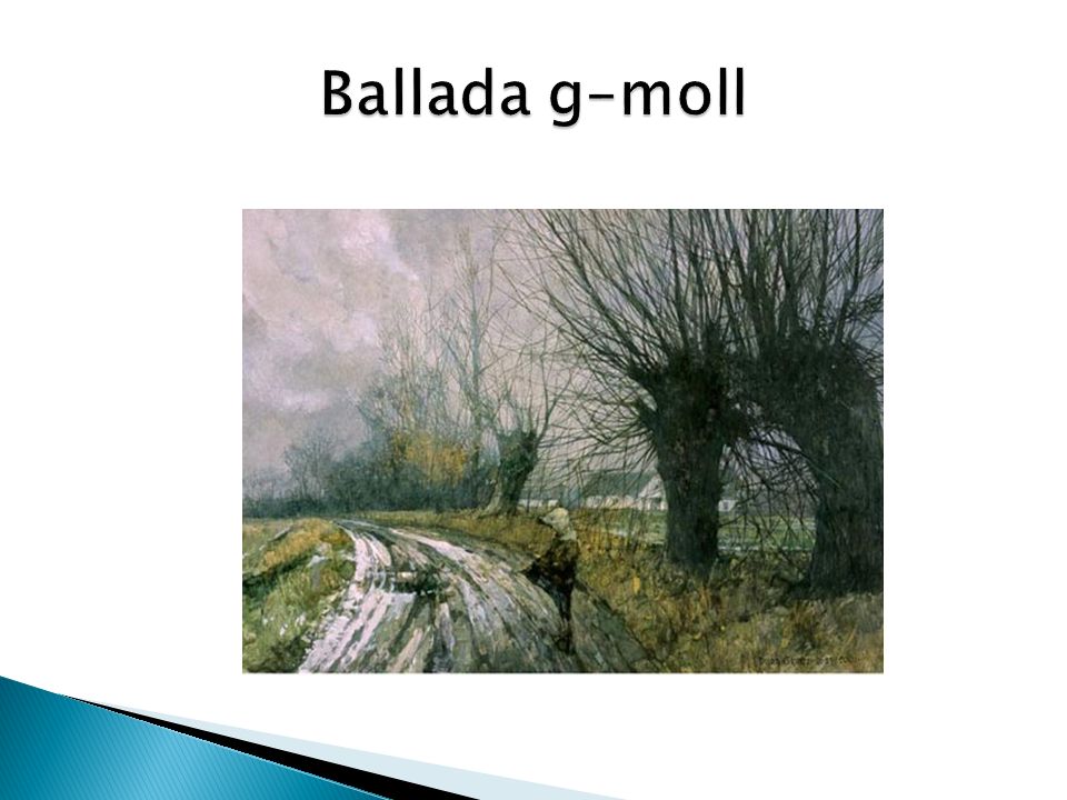 Ballada g–moll