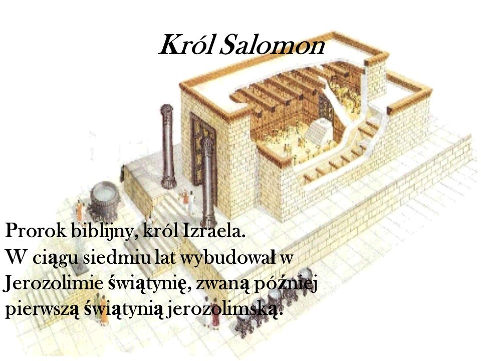 Król Salomon Prorok biblijny, król Izraela.