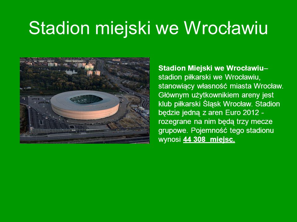 Stadion miejski we Wrocławiu