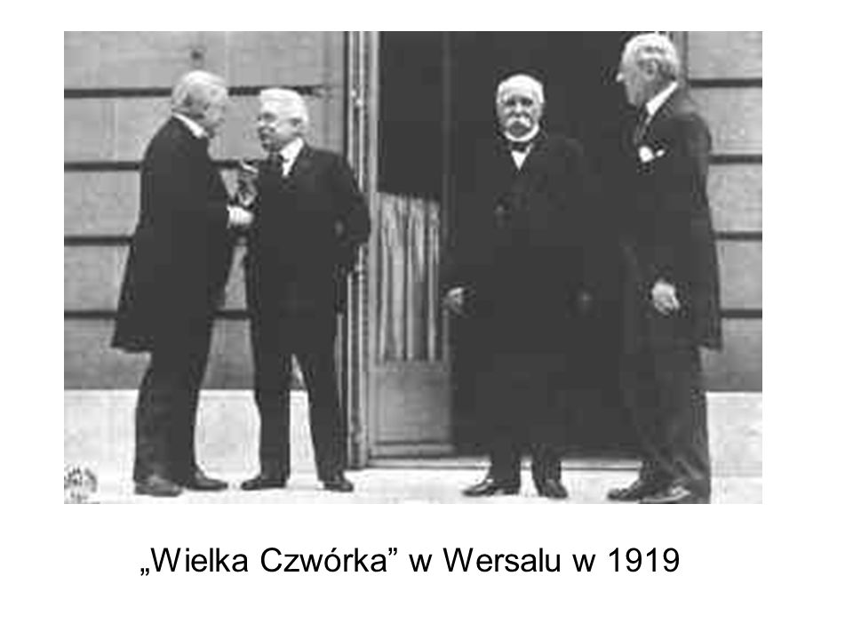 „Wielka Czwórka w Wersalu w 1919
