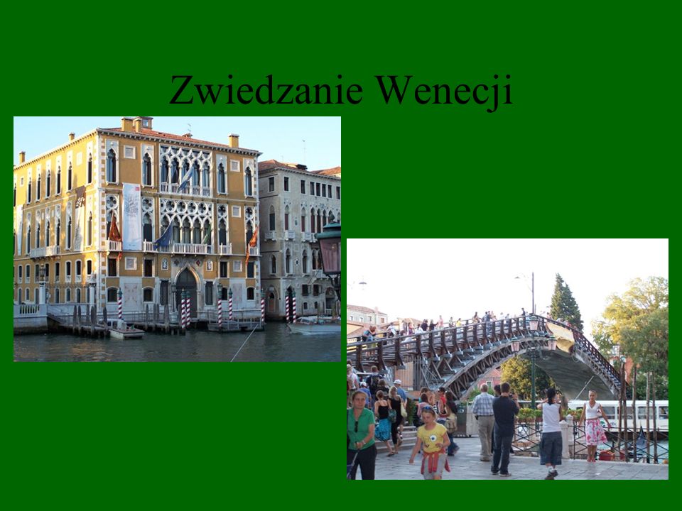 Zwiedzanie Wenecji