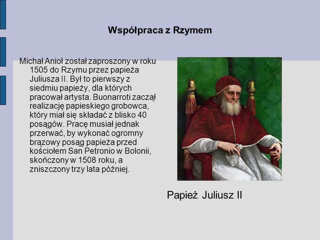 Papież Juliusz II Współpraca z Rzymem
