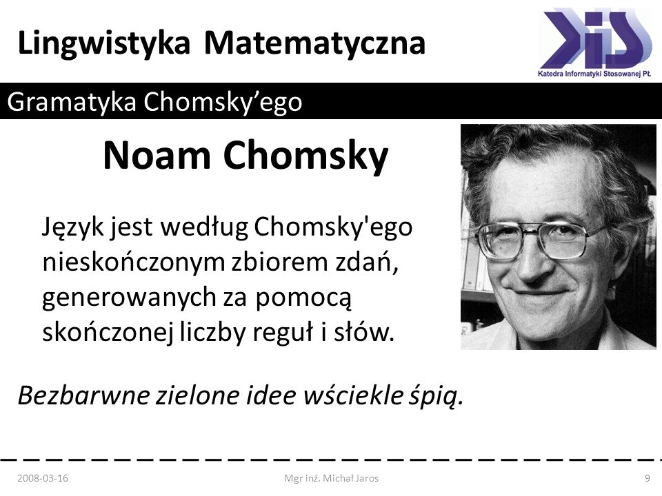 Gramatyka Chomsky’ego