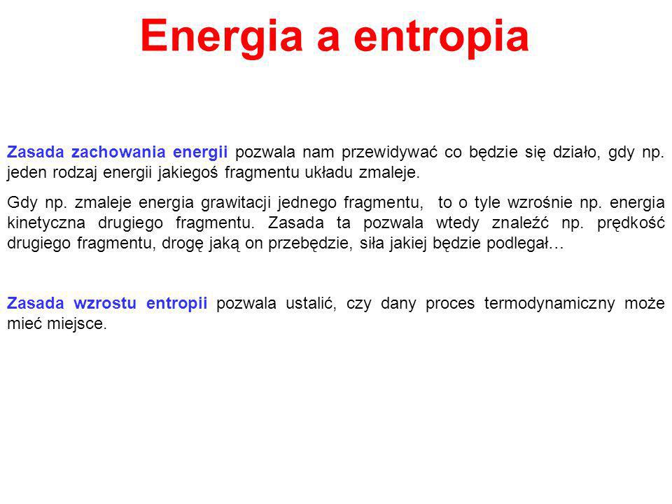 Energia a entropia