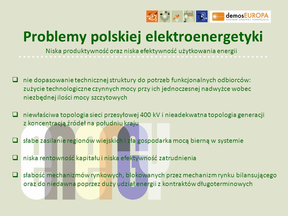 Problemy polskiej elektroenergetyki