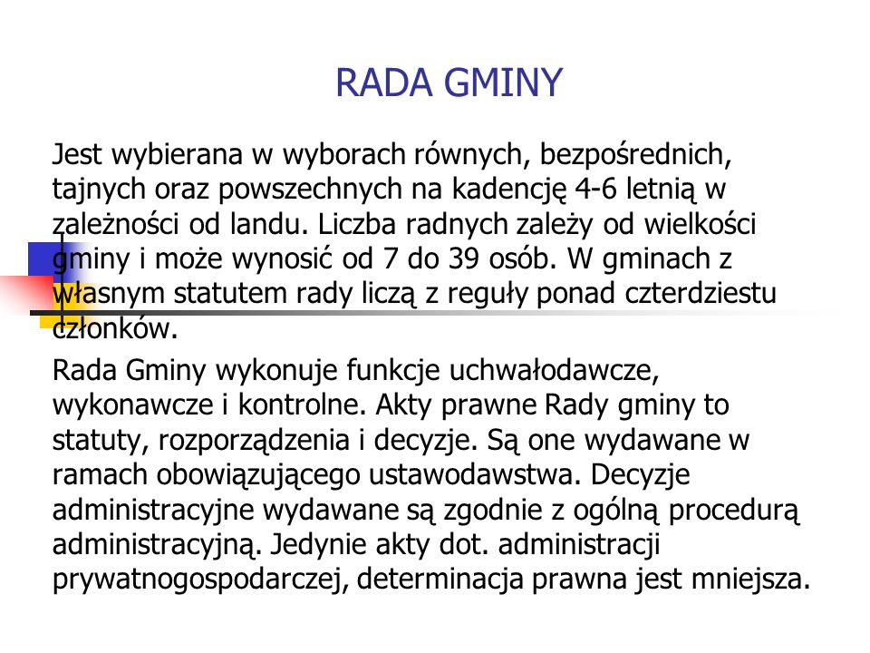 RADA GMINY