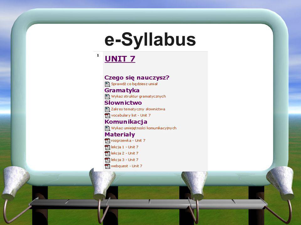 e-Syllabus