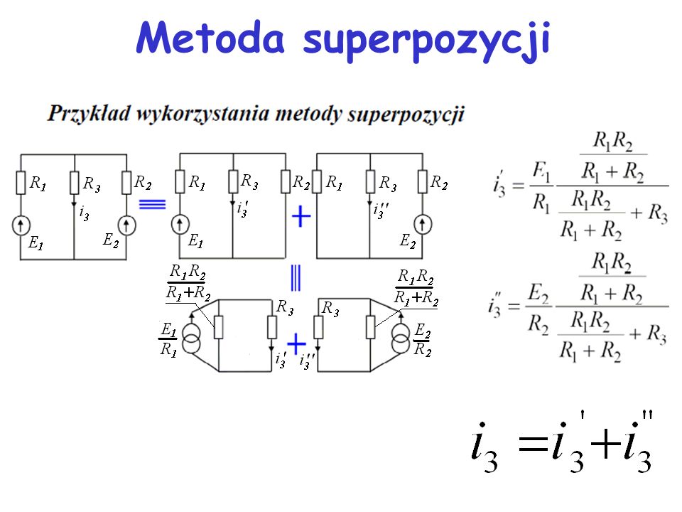 Metoda superpozycji 13
